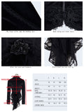 WOMEN GOTHIC SWALLOW TAIL SHORT JACKET