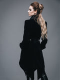 BLACK VINTAGE GOTHIC SWALLOW TAIL JACKET