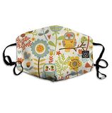 Washable Reusable Fabric Mask Unisex With Pocket-2 & 5 Filters