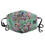 Washable Reusable Fabric Mask Unisex With Pocket-4 & 5 Filters