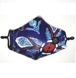 Washable Reusable Fabric Mask Unisex With Pocket-5 & 5 Filters