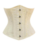 Plus Size Steel Boned Underbust Brocade Waist Trainer Corset
