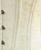 Plus Size Steel Boned Underbust Brocade Waist Trainer Corset