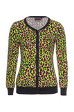 Neon Leopard Cardigan