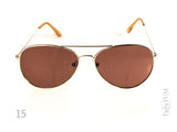 Aviator Metal Frame  Lens Sunglasses
