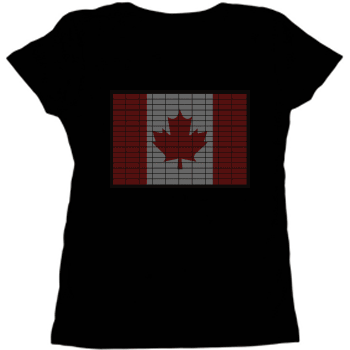 Canada Flag Equalizer Women's T-Shirt