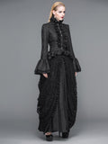 Gothic Blouse with Ruffles