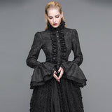 Gothic Blouse with Ruffles
