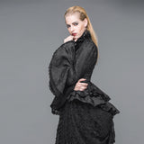 Gothic Blouse with Ruffles