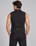 Vintage Lip Service Gangsta Pranksta Waistcoat/Vest.