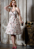 Claudine - Paris Print Flare Dress