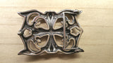 Stainless Steel Belt Buckle With 3d Cross