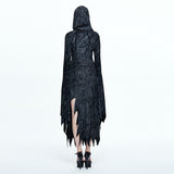 GOTHIC WITCH VAMPIRE HOODED LONG DRESS
