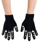 Witchy Symbols Printed Gloves