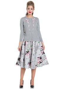 Primrose - Floral Swing Skirt