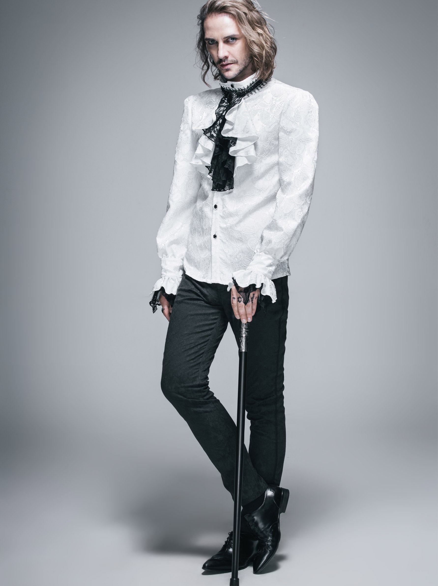 WHITE PALACE STYLE MEN'S GOTHIC SHIRT – Trivium