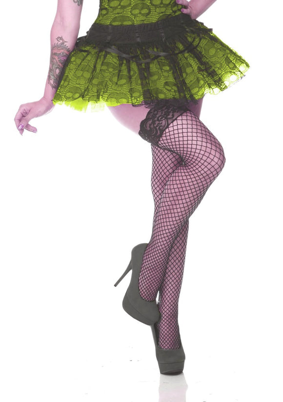 Lime Green Too Too With Skull Lace Skirt