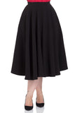 Sandy Black Full Circle Skirt