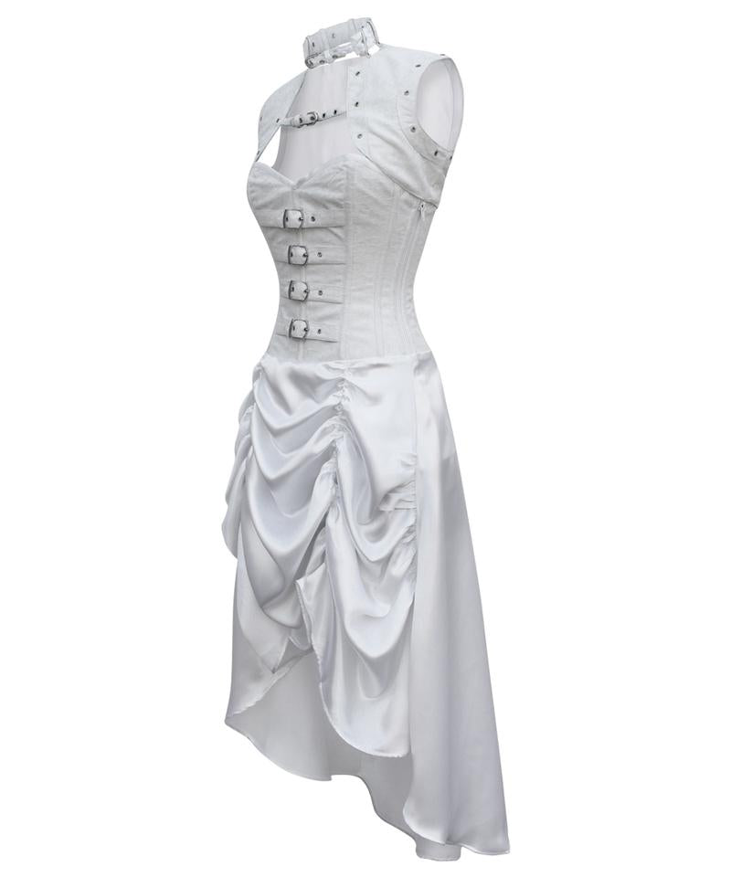 white christmas dresses Cassie Steampunk Overbust Corset
