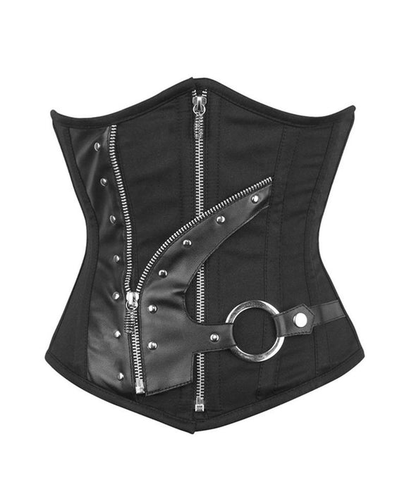 Black Corset Belt, Leather Corsets for Women,Black Corset Bodysuit,Waist  Cincher Belt