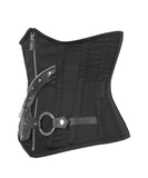 Gothic Overbust Corsets with O Ring