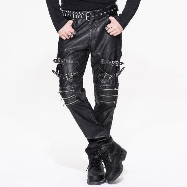 イ*ム様 Jent Louis Zip Leather Pants Zip Leather Pants – Jent Louis