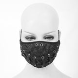 Washable Reusable Gothic Fabric Mask Laced Unisex