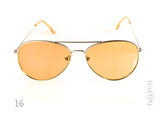 Aviator Metal Frame  Lens Sunglasses