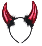 Metallic Red Devil Horn