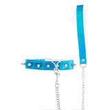 Collar Choker Spikes With Harness